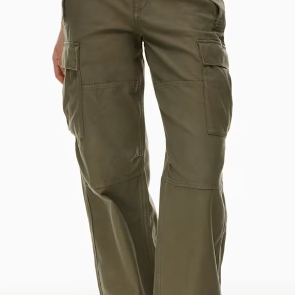 TNA Olive Utility Cargo Pants - Picture 2 of 11